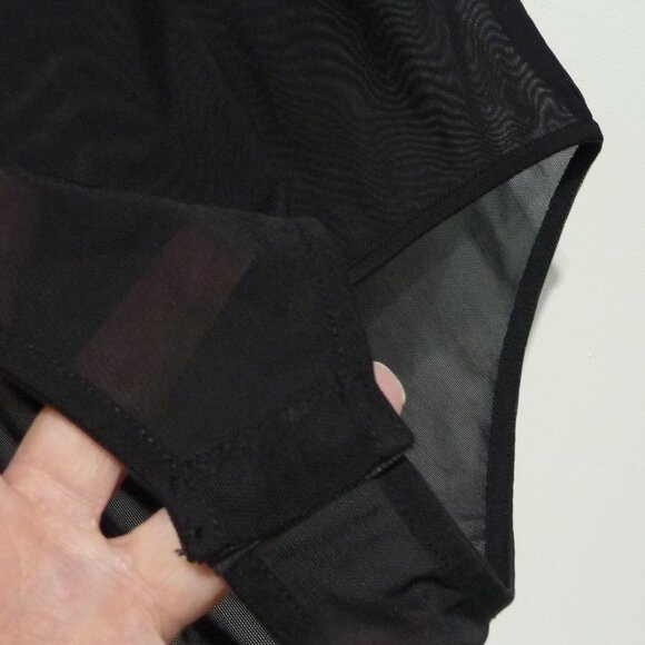 ZARA BLACK BODY SUIT SIZE LARGE - Picture 5 of 8